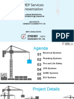 MEP Services Presentation: Lansum Residential Apartments at Kondapur