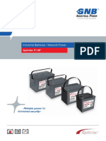 Industrial Batteries / Network Power: Sprinter P / XP