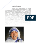 Madre Teresa de Calcuta PDF