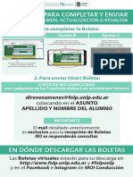 Instructivo Boleta de Actualización