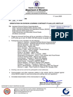 Division Memorandum - s2020 - 218