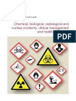 Chemical Biological Radiological and Nuclear Incidents Clinical Management and Health Protection PDF