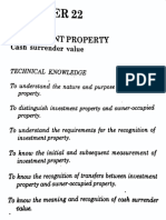 Chapter 22 - Investment Property and Cash Surrender Value PDF