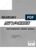 Service Manual Susuki Baleno Sy418