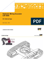 Hydraulic Mining Excavator CAT 6050: 02. Undercarriage