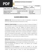 Glosario Derecho Penal