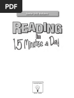 Reading in 15 Minutes A Day