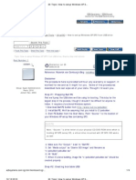 How To Setup Windows XP SP3 From USB Drive