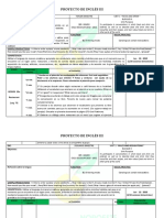 Planeación Ingles 3° Bloque Iii