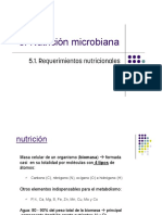 3 Nutrición y Crecimiento Microbiano