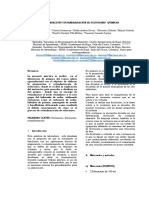 Informe Preparación y Estandarización de Soluciones Quimicas