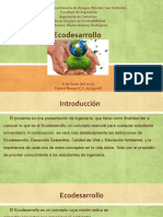 Ecodesarrollo - Daniel Borges - C.I. 25234008