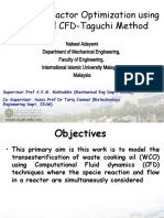 Biodiesel Reactor Optimization Using Combined CFD-Taguchi Method