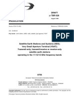 Draft Echnical ASIS For Egulation: PR TBR 028