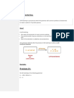 Left Factoring-: Factored Grammar