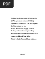 Solar Agreement Draft DPC - Sigma 15112019