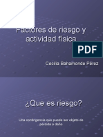 Factores de Riesgo en Educacion Fisica