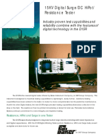 15Kv Digital Surge/Dc Hipot/ Resistance Tester