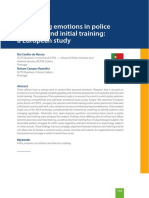 Addressing Emotions in Police Selection and Initial Training: A European Study