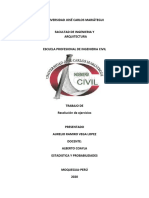 Trabajo de Estadistica