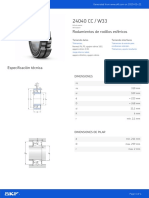 Rodamientos de Rodillos Esféricos: Dimensiones