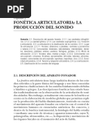 II. 2 HIDALGO NAVARRO, A. Y QUILIS MERLÍN, M. La Voz Del Lenguaje Fonética y Fonología Del Español