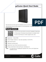 844E Gigacenter Quick Start Guide: Package Contents