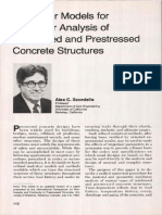 Computer Models For Nonlinear Analysis of Reinforced and Prestressed Concrete Structures