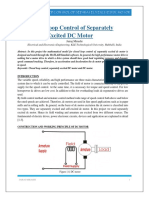 Closed Loop Control of Separately Excited DC Motor