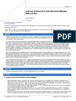 Protein Membrane Overlay Assay