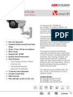 DS-2TD2366-50/75/100: Thermal Network Bullet Camera