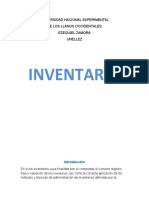 Inventario Trabajo