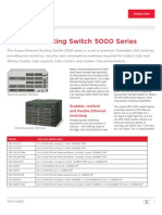 Ethernet Routing Switch 5000 Series: Scalable, Resilient and Flexible Ethernet Switching