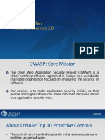 OWASP Top Ten Proactive Controls v3