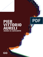 Pier Vittorio Aureli Menos Es Suficiente