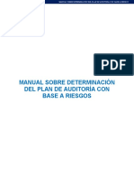 Manual Sobre Determinación Del Plan de Auditoría Con Base A Riesgos