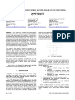 Arc Flash Mitigation Using Active, High-Speed Switching PDF