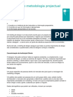 Layout e Metodologia Projectual