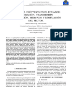 Sistema Eléctrico en El Ecuador