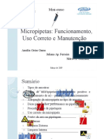 Mini-Curso Micropipetas