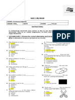 Unit 1: My World NAME: Constanza Atabales Grade: 2ma - Date: SCORE: - / 32 Pts