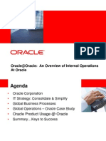 An Overview of Internal Operations at Oracle