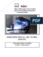 Smaw - Welding - Learning - Exploratory Module