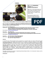 Paper On Behavior-Based Safety Behavior PDF