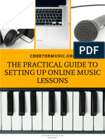 The Practical Guide To Setting Up An Online Music Lesson