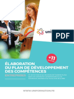 Uniformation Plandedéveloppementdescompétences Entreprises+11 PDF