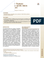 Hereditary Tumor Syndromes With Skin Involvement