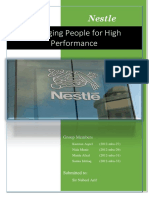 Managing People For High Performance: Nestle