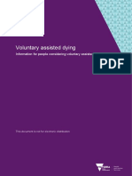 VAD-information For People Considering Voluntary Assisted Dying