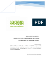 Taller Eje 1 Auditoria de La Calidad I